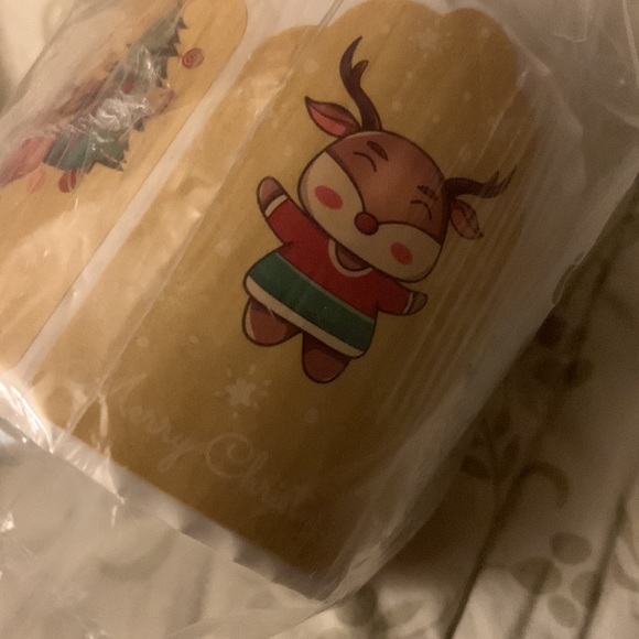 300 Ct Roll! Merry Christmas Stickers - Picture 9 of 10